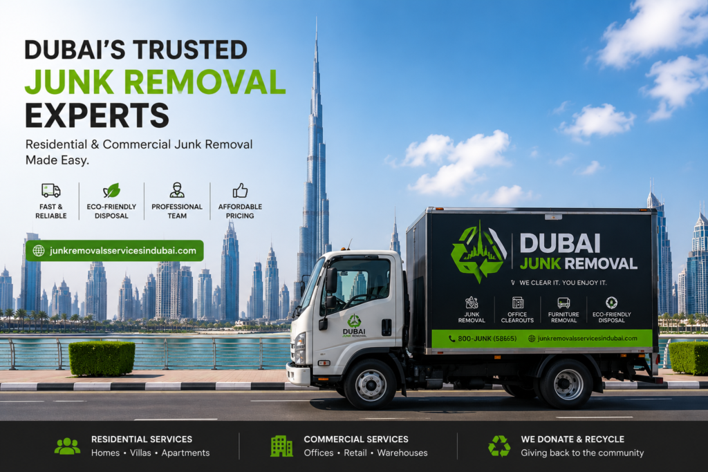 Book your office clearance in Dubai today — fast, professional, affordable