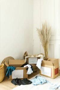 How to book junk removal Dubai with keep donate and trash boxes
