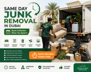 same day junk removal dubai