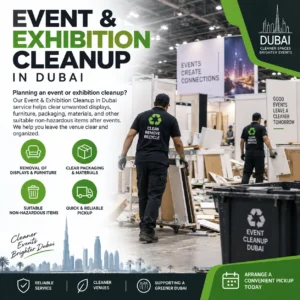 Event & Exhibition Cleanup in Dubai