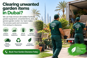 Garden items removal