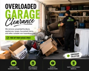 Overloaded garage clearance dubai