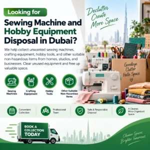 Sewing Machine and Hobby Equipment Disposal in Dubai